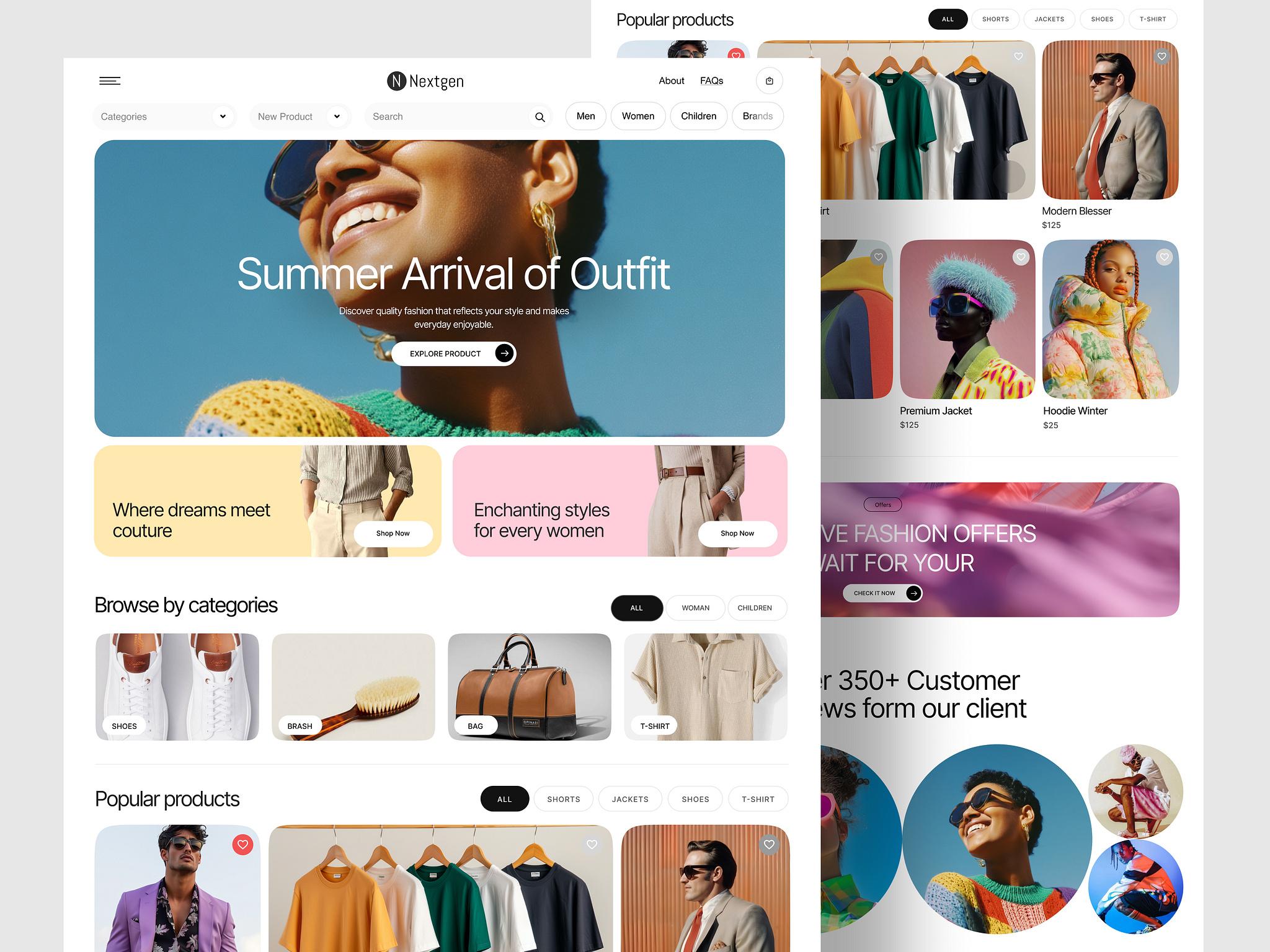 E-commerce Fashion Store