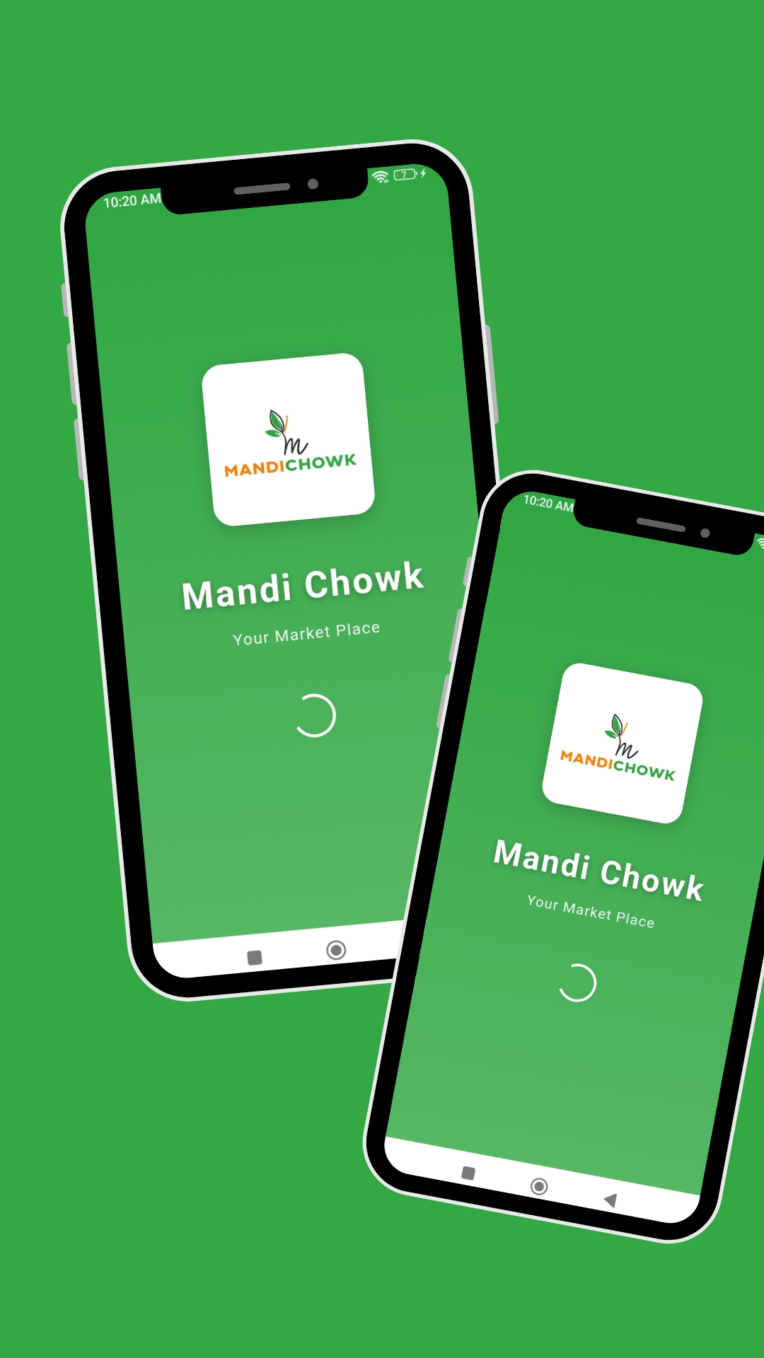 grocery delivery mobile app login screen UI developed using Flutter by Dipanshu Tech in Greater Noida