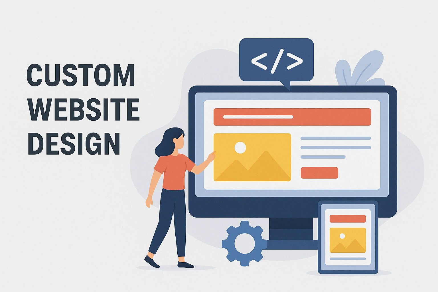 custom website design in greater noida
