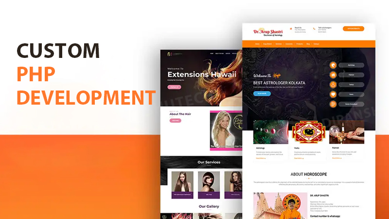 Core PHP Website Development Services