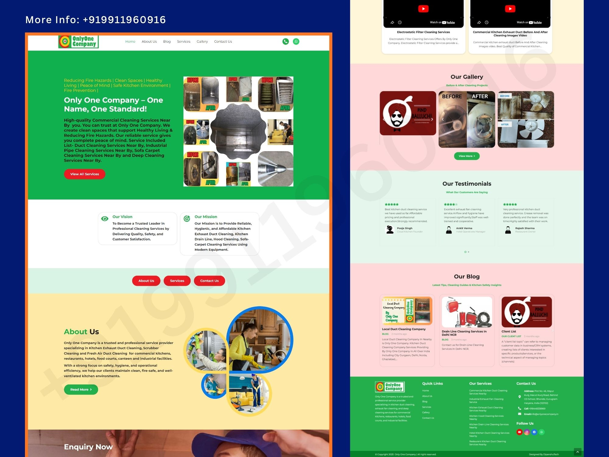 Digital Business Solutions Website Design