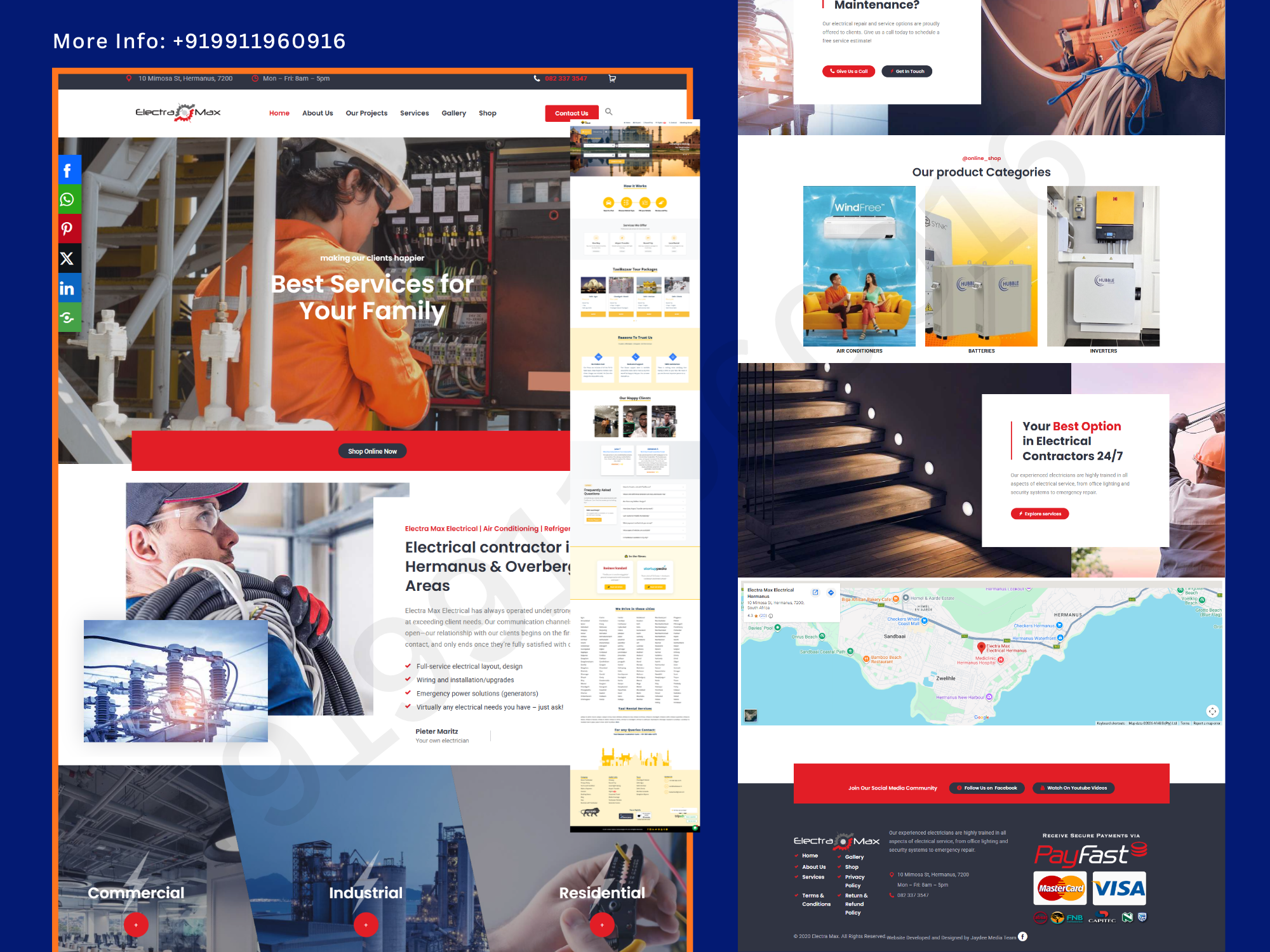 Professional Electrical & Air Conditioning Services Websitegghhhh