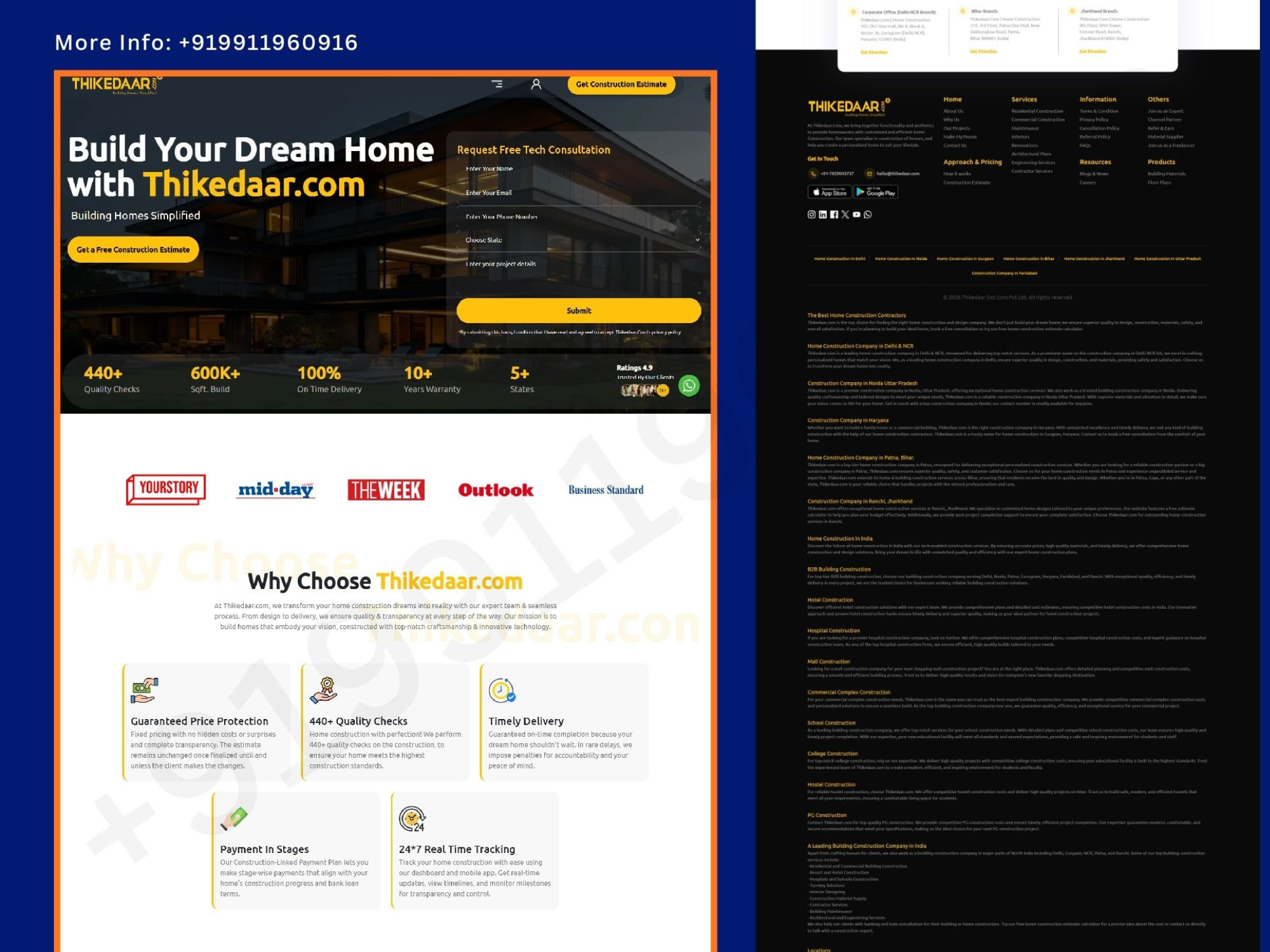 Service Marketplace Website for Contractorsgghhhh