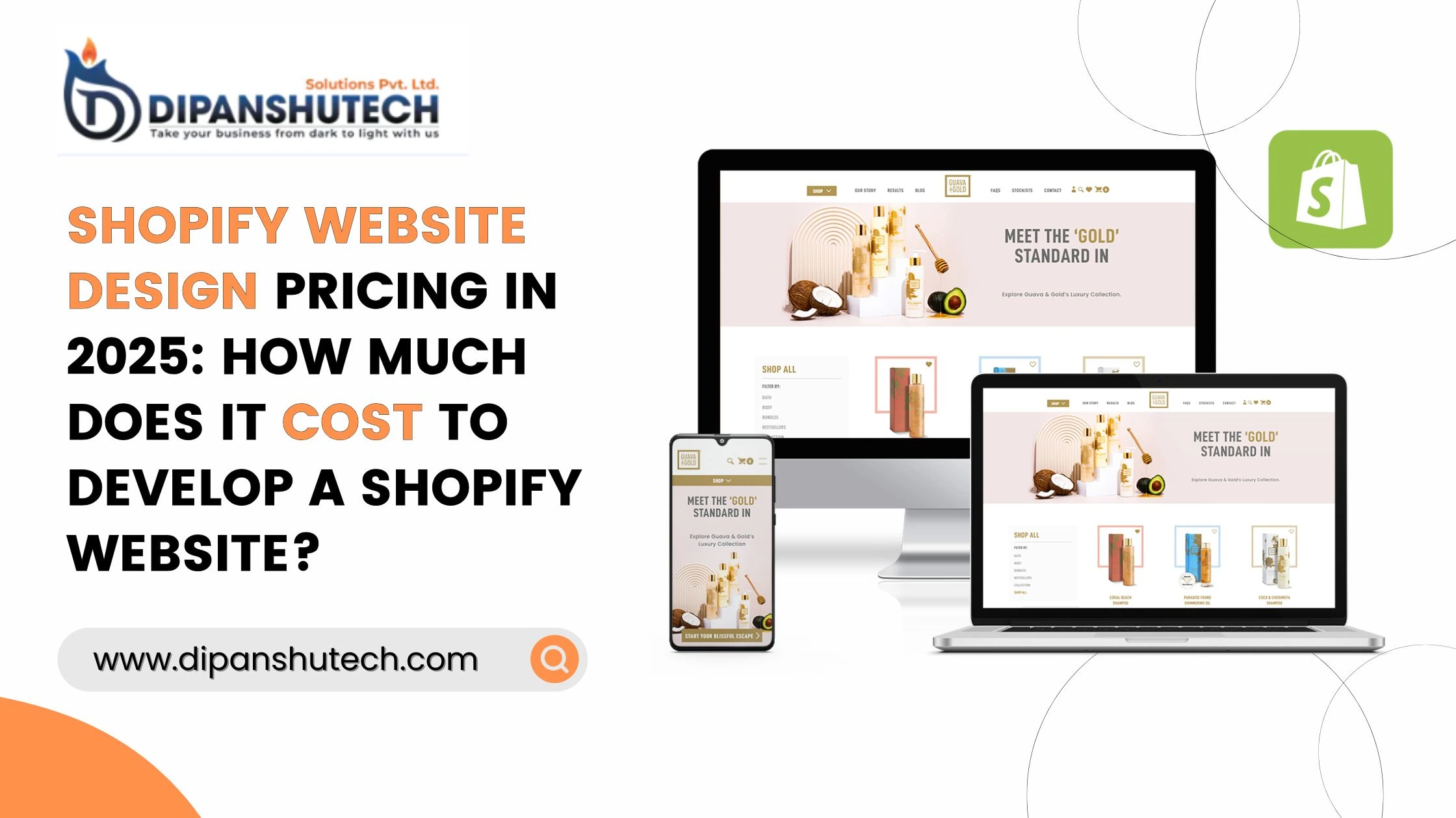 Shopify Website Design Pricing in 2025: How Much Does It Cost to Develop a Shopify Website?