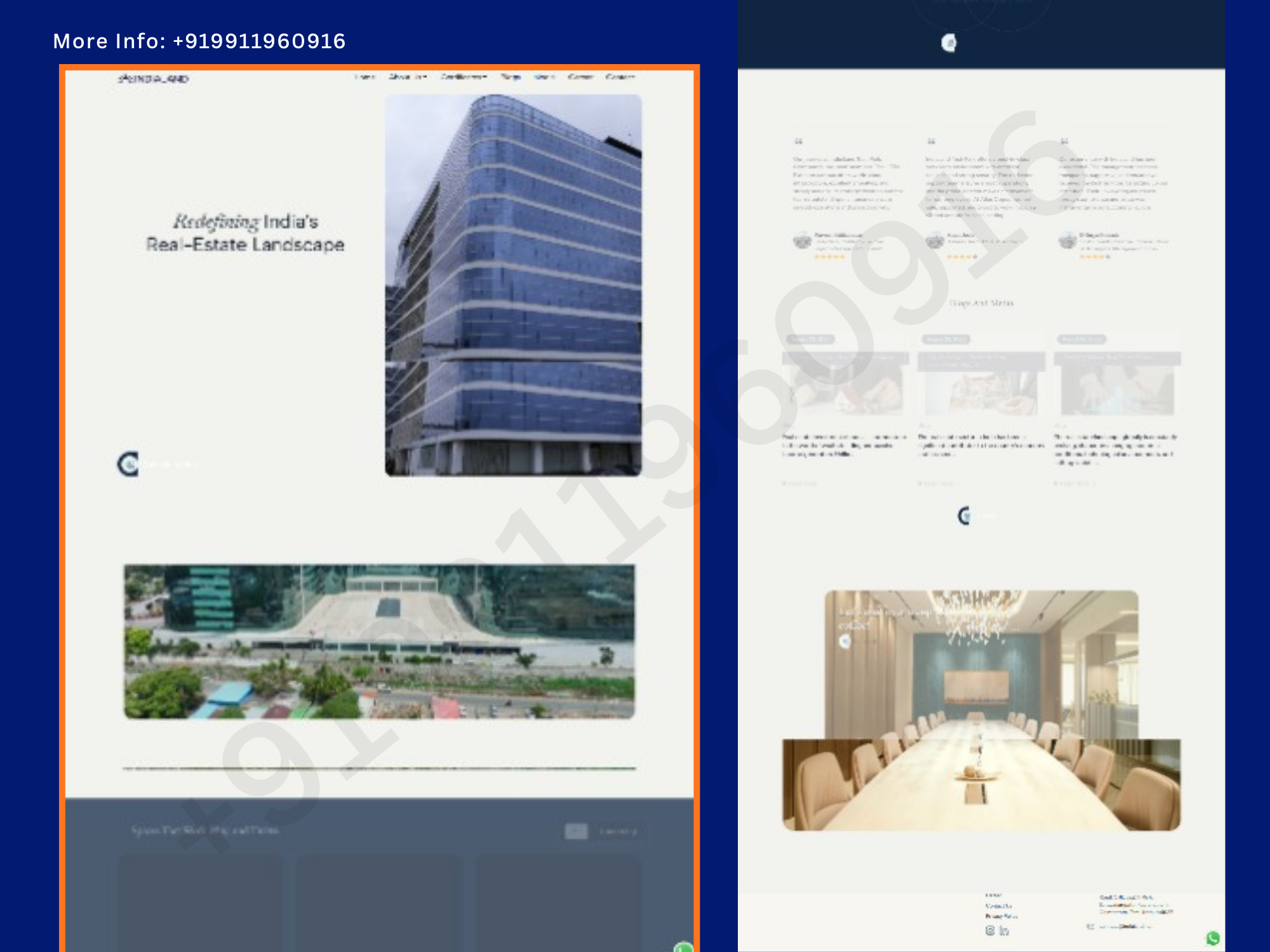 Real-Estate Development-Industrial Infrastructure Website Designgghhhh