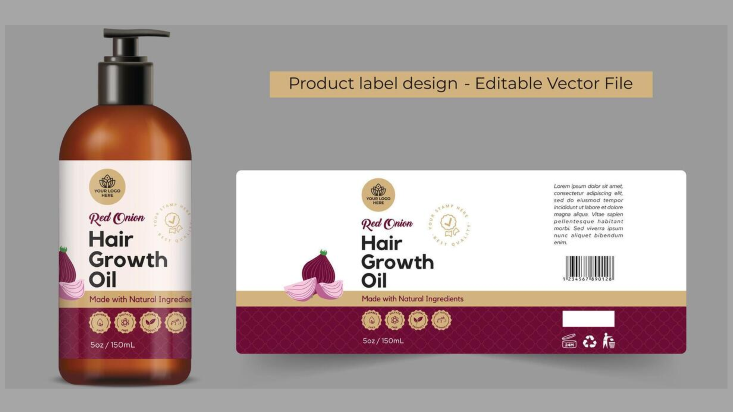 organic packaging label design Greater Noidagghhhh